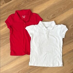 The Children's Place Red and White Polo Shirts for Kids